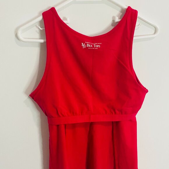 Victoria's Secret Fashion’s Best Kept Secret Red Bra Tank Top–Made in Sri Lanka - Picture 13 of 14